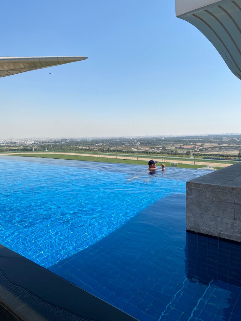 Meydan Hotel piscine et vue